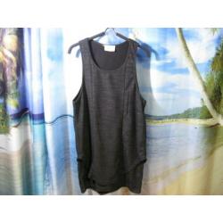 Zwart grijs shirt /tank top mt s van designer Kollar