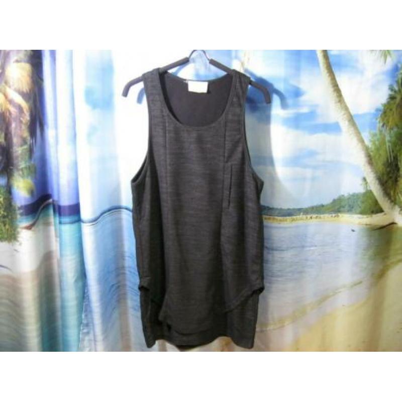 Zwart grijs shirt /tank top mt s van designer Kollar