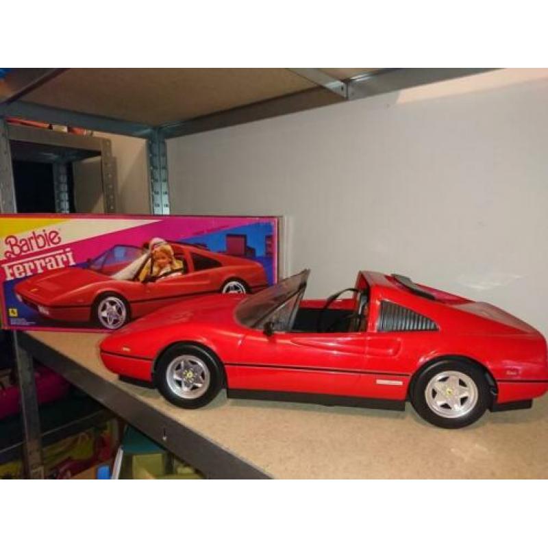 Barbie vintage ferrari 308 met doos. Mattel