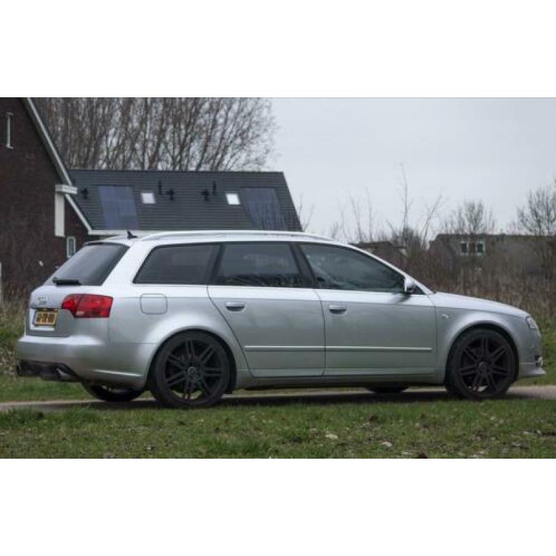 Audi A4 2.0 Tfsi Avant Quattro 147KW AUT 2007 Grijs, Leer