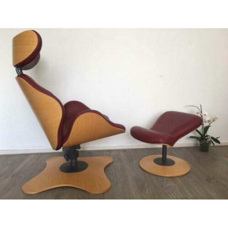 Gereserveerd Lederen design Varier Tok relax fauteuil