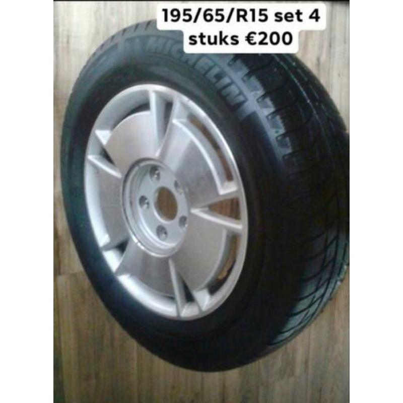 Winter banden set R15 // Diverse Banden