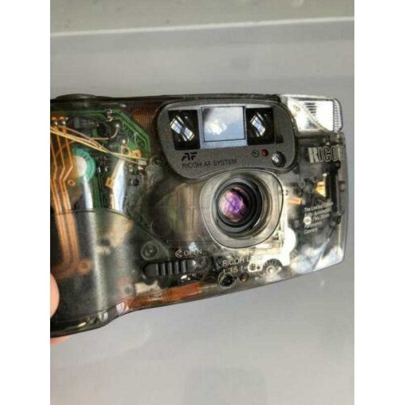 Ricoh FF-9 SD Limited Edition transparante 35mm camera