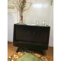 Jaren ’60 vintage, retro, tv meubel, halkastje, bijzettafel