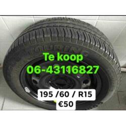 Winter banden set R15 // Diverse Banden