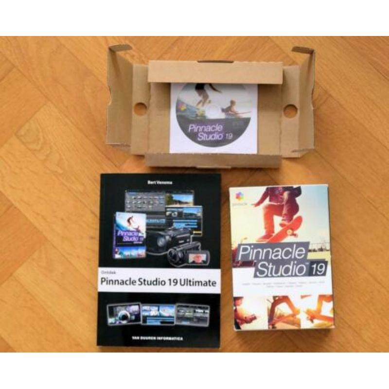 Pinnacle Studio 19. DVD. Met boek.