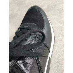 Zwarte leren sneakers Michael Kors, mt 41