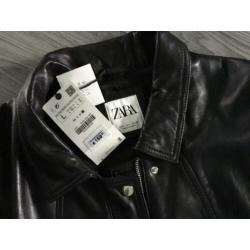 Leren jasje / Zara / € 75,-