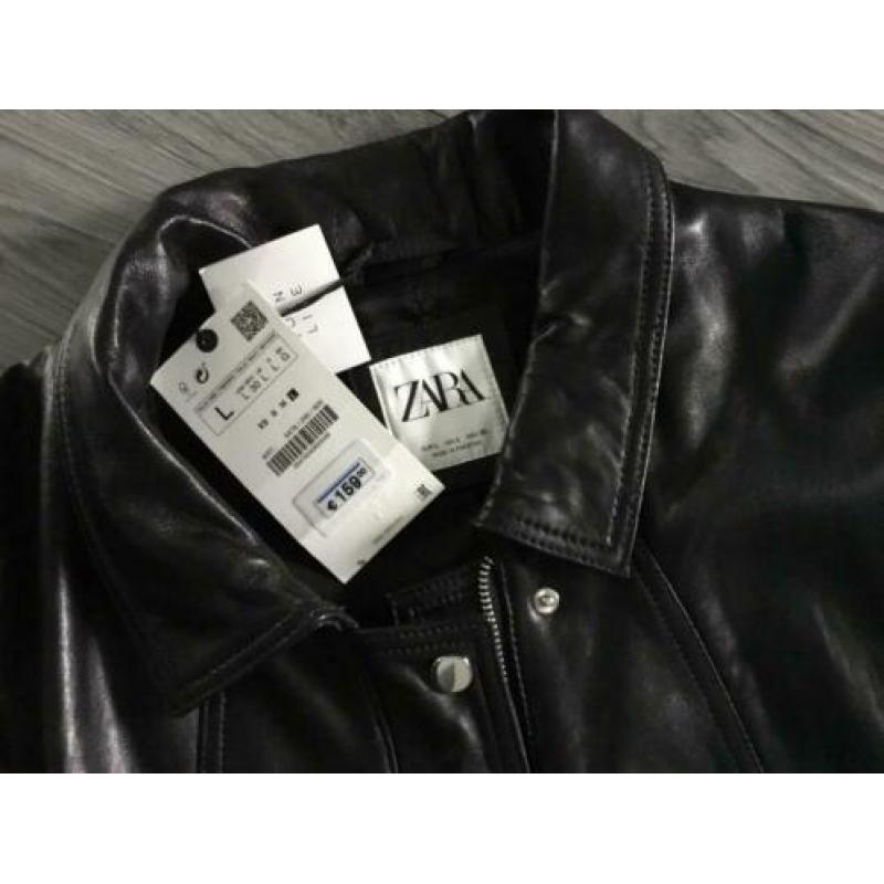 Leren jasje / Zara / € 75,-