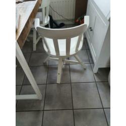 4 perfecte eetkamerstoelen / bureaustoelen -verstelbaar