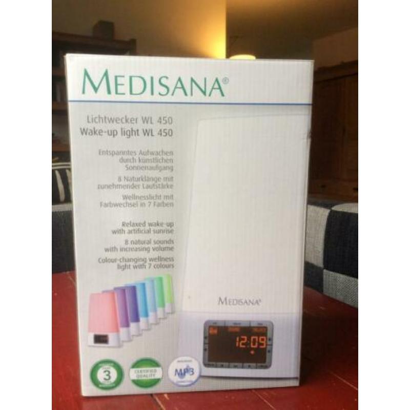 Medisana Wake-Up light Lichtwekker WL450 in doos