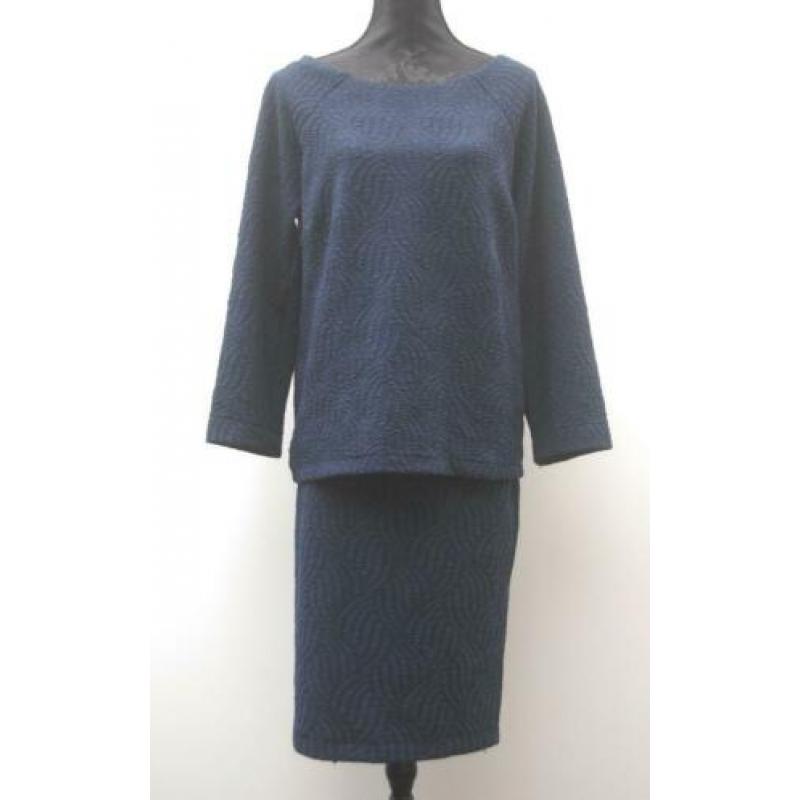 STEPS rok (L) en top (XL) donkerblauw