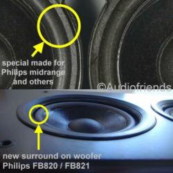 Reparatieset voor Philips FB820/FB821 – compleet.
