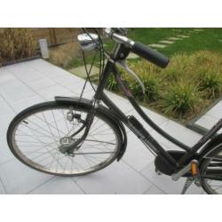Damesfiets gouden leeuw goede staat