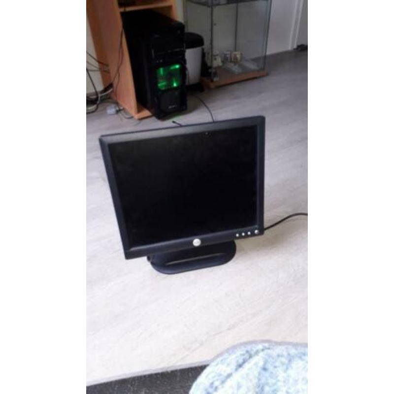 Oude Dell Monitor (60hz) + Power & VGA Kabel