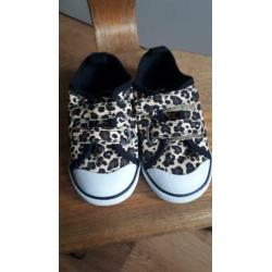 Sneakers gympen H&M leopard luipaard maat 24