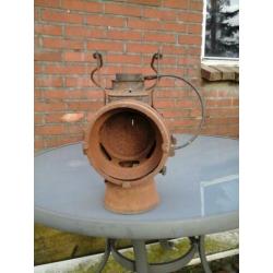 Oude lamp spoorwegen