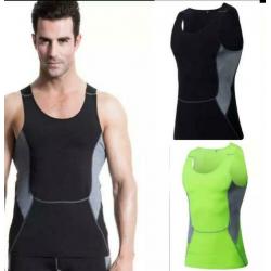 SALE Heren shirt snel drogend, stretch , 2 kleuren M L XXL