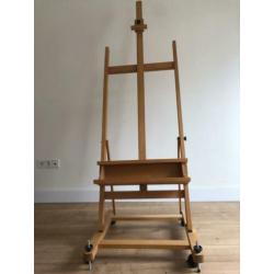 Schildersezel verstelbaar hout 140-290 cm