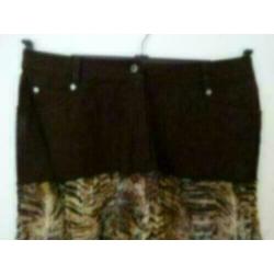 2 mooie rokken Gipsy blauw mt 40 bruin mt 42 nieuw
