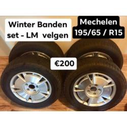 Winter banden set R15 // Diverse Banden