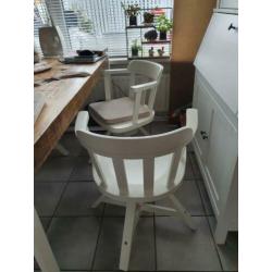 4 perfecte eetkamerstoelen / bureaustoelen -verstelbaar