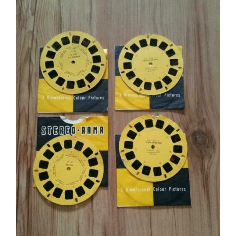 View Master schijfjes / Stereo Rama viewer