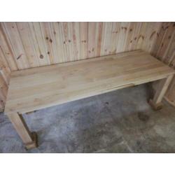 Grote eiken tafel 240x100