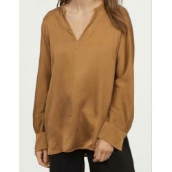 H&M premium - oversized top 100% zijde, 38 (89,95)