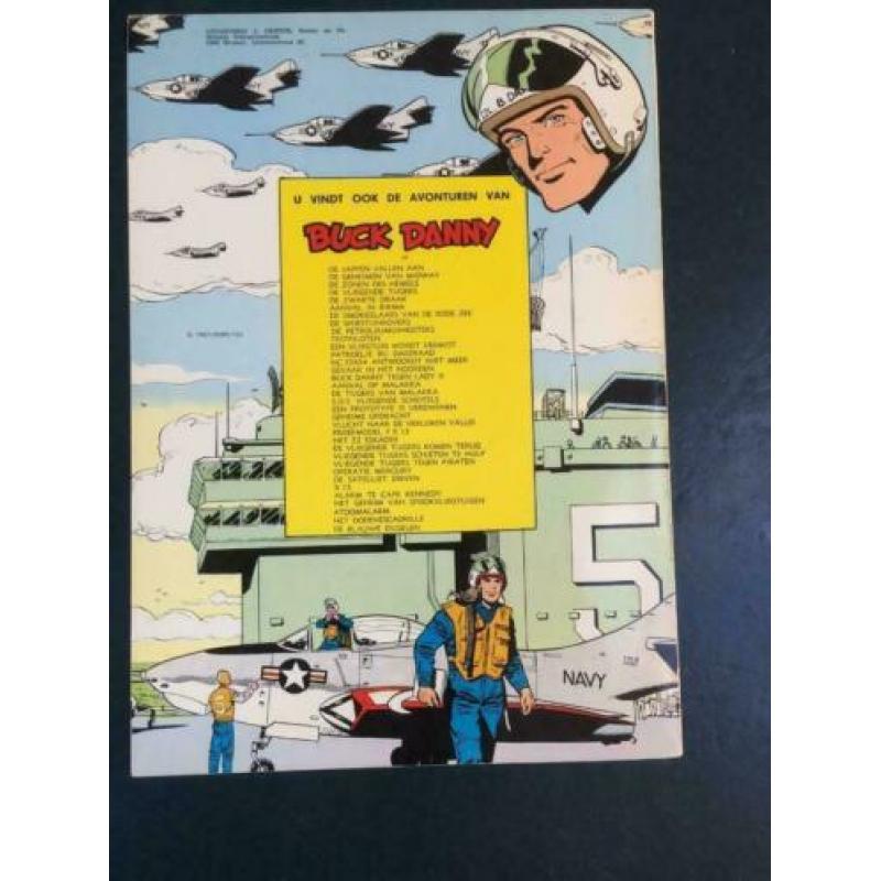 Buck Danny De Satelliet-Dieven herdruk 1972.
