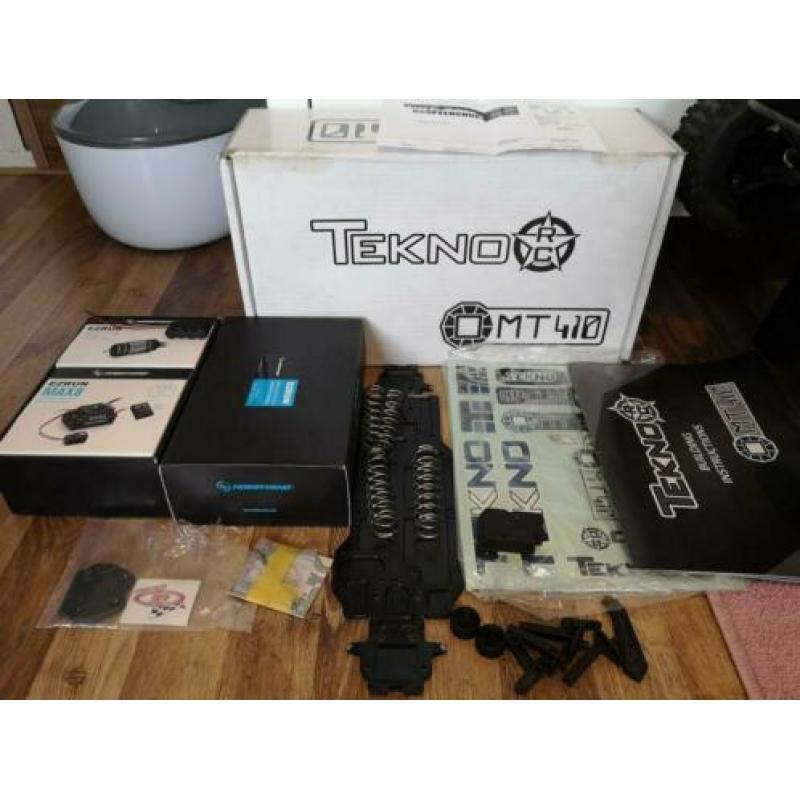 Tekno mt410 max8 savox 2292 evt ruil losi 5t traxxas arrma