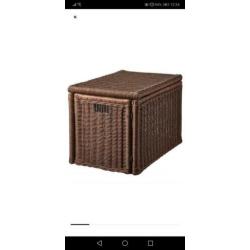 IKEA GABBIG opbergbak / rieten mand
