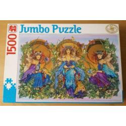 Puzzel De 3 Feeën - Linda Ravenscroft - 1500 stukjes - Jumbo