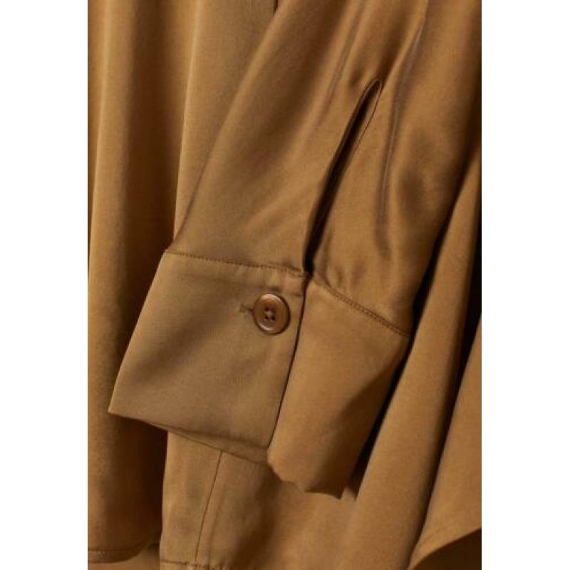 H&M premium - oversized top 100% zijde, 38 (89,95)