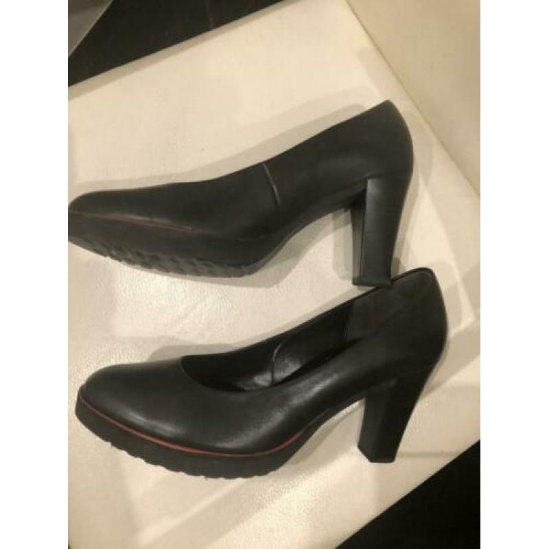 Gabor zwart leren pumps maat 39,5