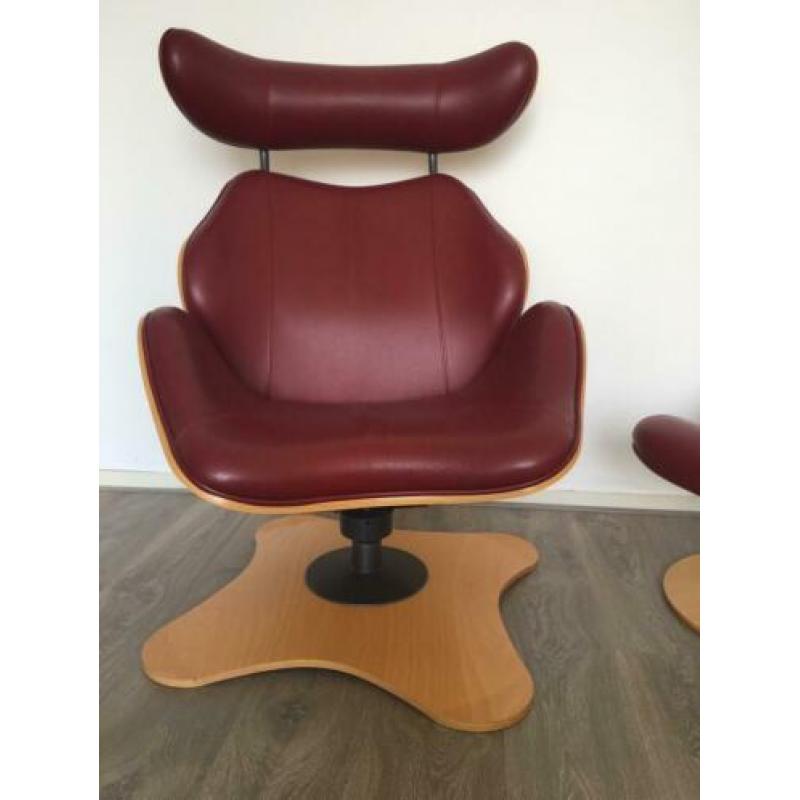 Gereserveerd Lederen design Varier Tok relax fauteuil