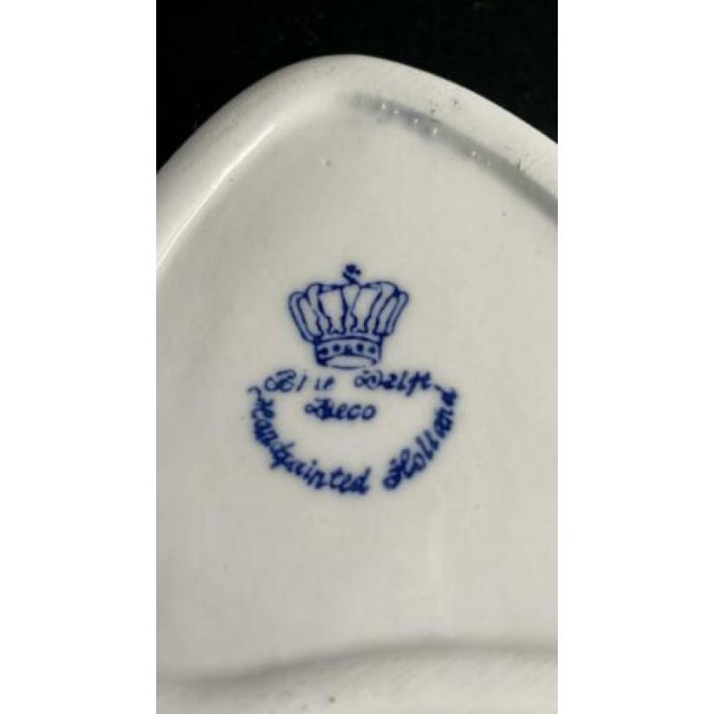 Antiek delfs blauw