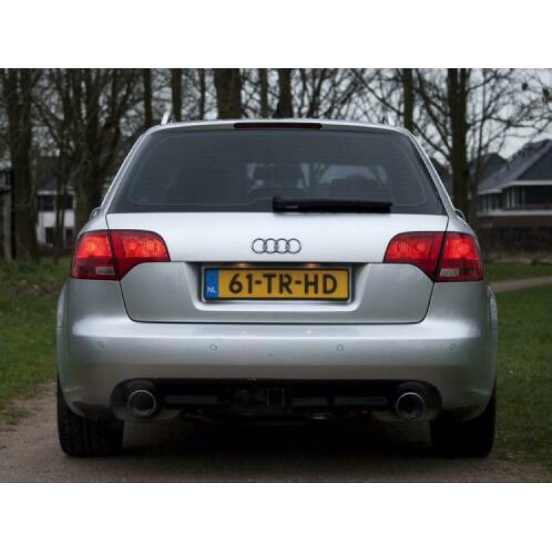 Audi A4 2.0 Tfsi Avant Quattro 147KW AUT 2007 Grijs, Leer