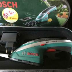 Bosch Isio Buxusschaar + Grasschaarblad heggenschaar