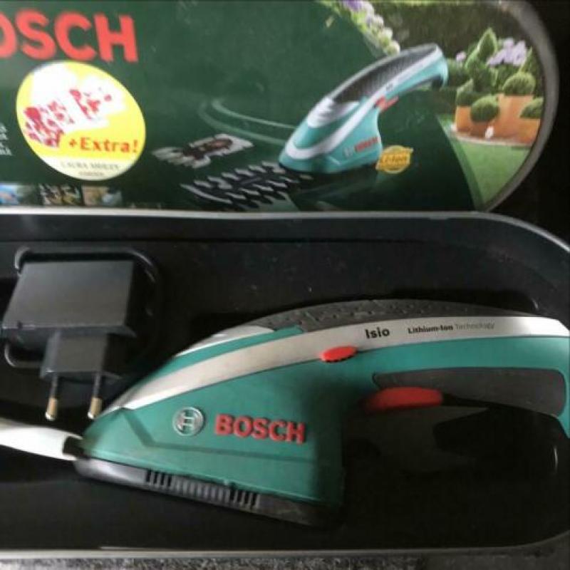 Bosch Isio Buxusschaar + Grasschaarblad heggenschaar