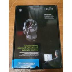 sennheiser draadloze koptelefoon rs127 NIEUW!