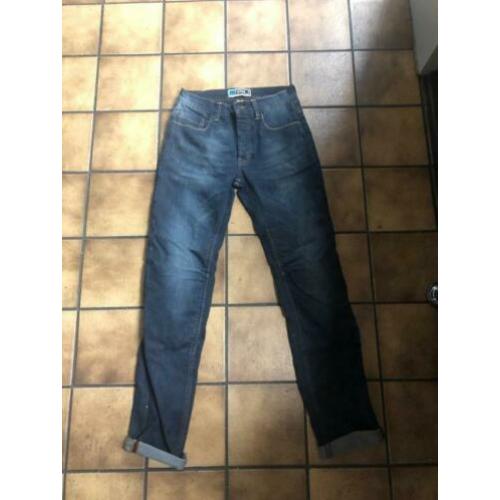 Motor spijkerbroek- motorbroek maat 32