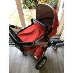 Joolz rood kinderwagen compleet