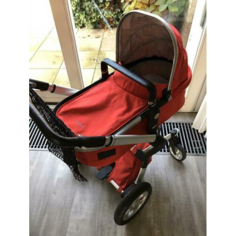 Joolz rood kinderwagen compleet