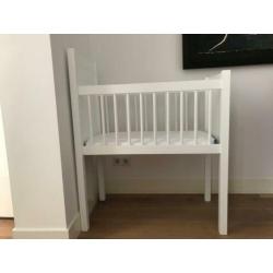 Kidsriver wieg Noa wit met aerosleep matras en hoeslaken