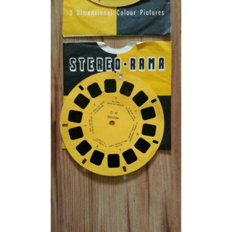 View Master schijfjes / Stereo Rama viewer