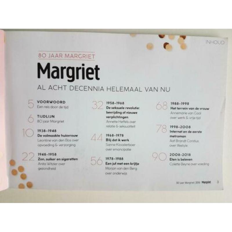 Margriet 80 jaar, jubileumuitgave, goede staat