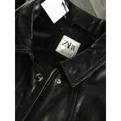 Leren jasje / Zara / € 75,-