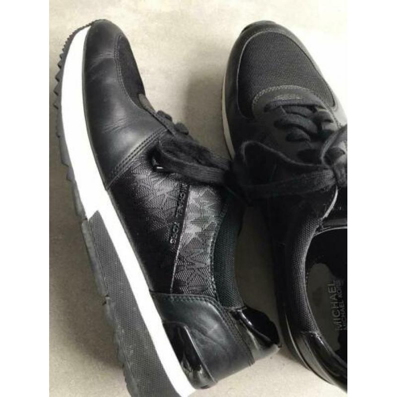 Zwarte leren sneakers Michael Kors, mt 41