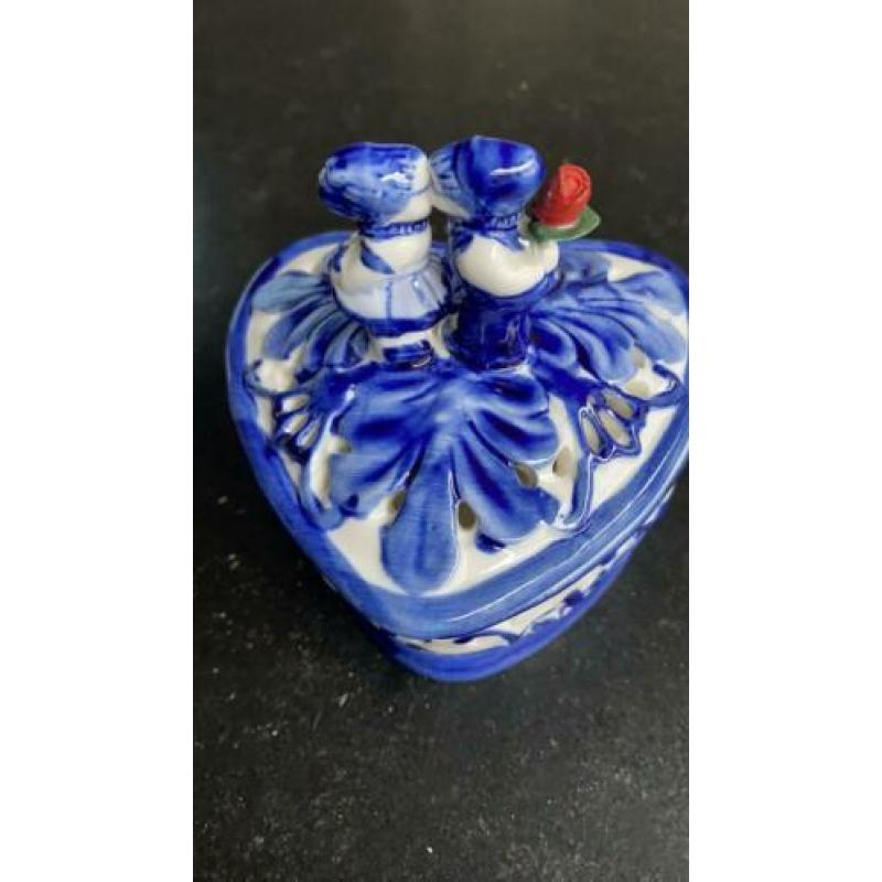 Antiek delfs blauw